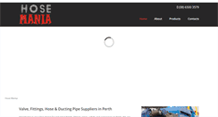 Desktop Screenshot of hosemania.com.au