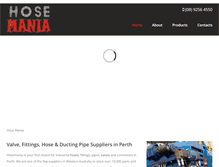 Tablet Screenshot of hosemania.com.au